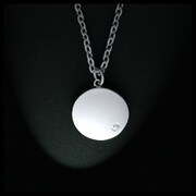 シルバーネックレス （コイン） N15109