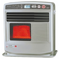 石油ファンヒーター（木造9畳まで、コンクリート13畳まで） プラチナシルバー FB-355T(S)