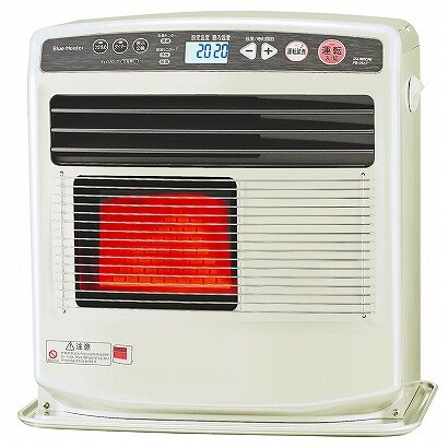 石油ファンヒーター（木造9畳まで、コンクリート13畳まで） ウォームホワイト FB-355T(W)