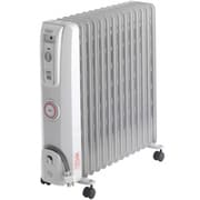 オイルヒーター ホワイト （6-15畳まで）  200V対応 H771423E