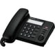 電話機（子機なし） ブラック Simple Telephone（シンプル・テレホン） VE-F04-K