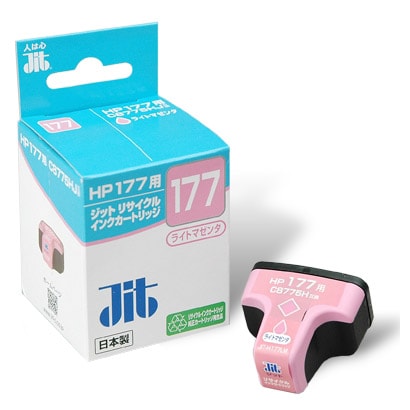 ヒューレット・パッカード HP177 C8775HJ ライトマゼンタ対応 リサイクルインク JIT-H177LM