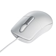 USB接続 有線光学式マウス ホワイト BSMOU05MWH