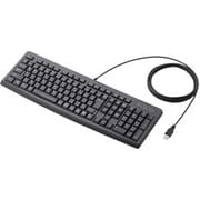 メンブレン式キーボード 112キー USB ロングケーブルブラック TK-FCM009BK