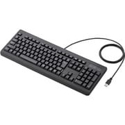 メンブレン式キーボード 109キー USB HUB付 ブラック TK-FCM010BK