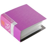 CD/DVDファイル ブックタイプ 36枚収納 ピンク BSCD01F36PK