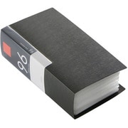 CD/DVDファイル ブックタイプ 96枚収納 ブラック BSCD01F96BK