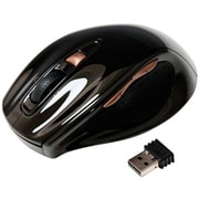 USB接続 2.4GHzワイヤレスレーザーマウス ONYX Lサイズ 5ボタン 1チルトホイール オニキスブラック SLATLRF1BK