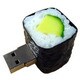 USBフラッシュメモリ SushiDisk(スシディスク) 4GB かっぱ巻き SDKP-04G