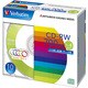 データ用CD-RW 700MB 4倍速対応 カラーミックス 10枚 SW80QM10V1