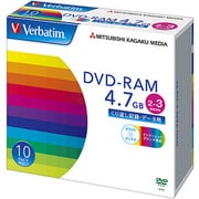 DHM47SP10V1 [データ用DVD-RAM 4.7GB 2-3倍速対応 10枚 インクジェットプリンタ対応]
