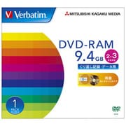 DHM94S1V1 [データ用DVD-RAM 9.4GB 2-3倍速対応 1枚 カートリッジタイプ]