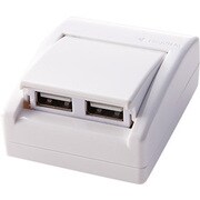 TR-DUAIR-WT [2ポートUSB充電器 オープンスタイル ホワイト]