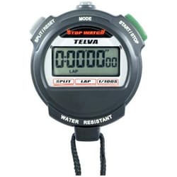 TELVA（テルバ） ストップウオッチ ブラック TEV-4013-BK