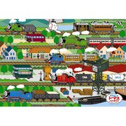 ピクチュアパズル 27-176 きかんしゃトーマス せんろであそぼう！ 63ピース
