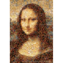 世界最小サイズ ジグソーパズル ルーペで探せ! モナリザ⭐︎モザイクアート 世界最小サイズ ジグソーパズル ルーペで探せ! モナリザ