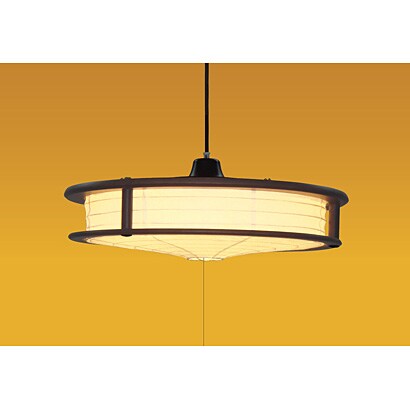 和風インバーターペンダント86W 輪光（りんこう）　提灯木枠ペンダント TIV-8831