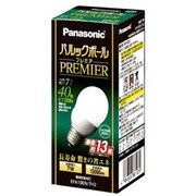 電球形蛍光灯 パルックボールプレミア E26口金 ナチュラル色(3波長形昼白色) A10形(7W) EFA10EN7H2