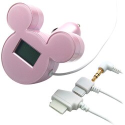 ヨドバシ Com リックス Rcs Rx Dnyfmpk ミッキーマウスシルエット型 Ipod Iphone用 Fmトランスミッター ピンク 通販 全品無料配達