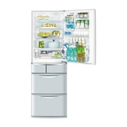 冷蔵庫(427L・左開き) ECONAVI クリアグレー NR-E434TL-H