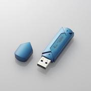 USBメモリ AU Win7対応モデル 4GB セキュリティ機能対応 ブルー MF-AU2B04GBU