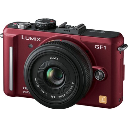 DMC-GF1C-R [LUMIX(ルミックス) 20mmレンズキット アーバンレッド]