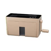 ハンドマイクロカットシュレッダー A4 モカ HM-01M