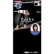 Tuche Stylish Leggings ベーシック プレーン 10分丈 ブラック(026) M TUF100