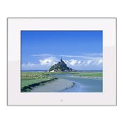 15インチ液晶デジタル写真たて DMF150WA ホワイト(アクリル)