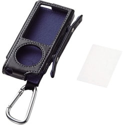 第5世代 iPod nano用 巻き取りソフトレザーケース AVA-N09LRBK