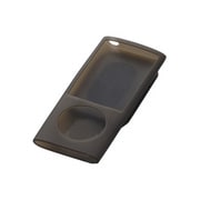 第5世代 iPod nano用 巻き取りシリコンケース(液晶保護フィルム付き) ブラック AVA-N09SRBK