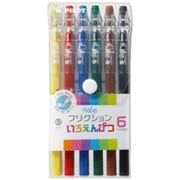 フリクションボールえんぴつ 6色セット LFP78FN-6C