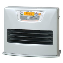 石油ファンヒーター シルキーホワイト 木造14畳、コンクリート造19畳まで LC-L539S(W)