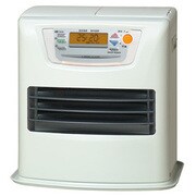 石油ファンヒーター ホワイト 木造10畳、コンクリート造13畳まで LC-L369(W)