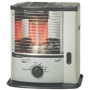 ポータブル石油ストーブ シルバー 木造8畳、コンクリート造10畳まで RS-D299E(S)