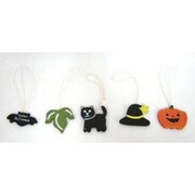 木製オーナメントセット キャット ハロウィングッズ ハロウィン