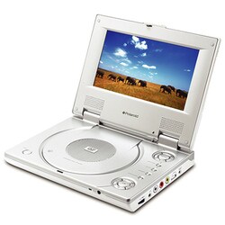 ★Polaroid DVDプレーヤー 7インチ 回転スクリーン ポータブル ジャンク品】ポラロイド7インチ回転スクリーンポータブルDVD