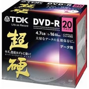 データ用DVD-R 4.7GB 16倍速対応 インクジェットプリンタ対応 20枚 超硬 DR47HCPWC20A