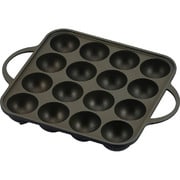 元祖ヤキヤキ屋台 アルミ鋳物たこ焼器16穴 YR-4259