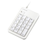 USBテンキーパッド コンパクトサイズ ホワイト TK-TCM003WH