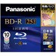録画用BD-R追記型 1-6倍速 片面1層 25GB 10枚 インクジェットプリンター対応 LM-BR25MS10M