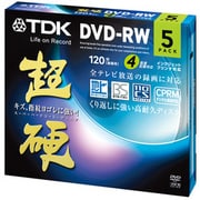 録画用DVD-RW 120分 2-4倍速 CPRM対応 5枚 インクジェットプリンタ対応 超硬 DRW120HCDPWB5A
