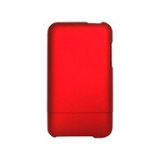iPod touch専用ラバーコーティングケース レッド BI-T209RCASE/R