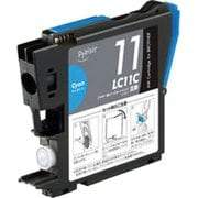 互換インクカートリッジ ブラザー LC11C シアン(染料) PLE-BR11C