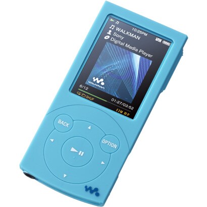 ウォークマン専用アクセサリー NW-S740/S640シリーズ専用 シリコンケース ブルー CKM-NWS740 L