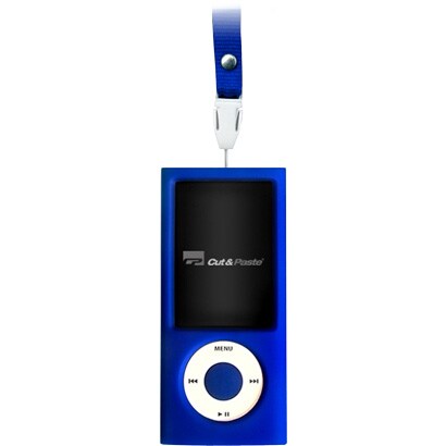 第5世代 iPod nano専用シリコンケース ブルー CP09001-B