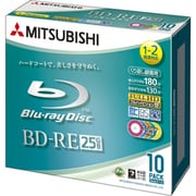 録画用BD-RE書換え型 1-2倍速 片面1層 25GB 10枚 5色カラーミックス VBE130NSM10