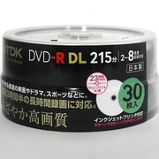 録画用DVD-R DL 215分 2-8倍速 CPRM対応 30枚 インクジェットプリンタ対応 DR215DPWB30PS
