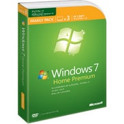 Windows 7 Home Premium アップグレード版ファミリー パック 【初回生産限定】