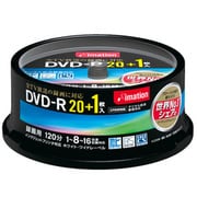 録画用DVD-R 120分 16倍速 CPRM対応 20+1枚 インクジェットプリンタ対応 DVDR120PWBC21S